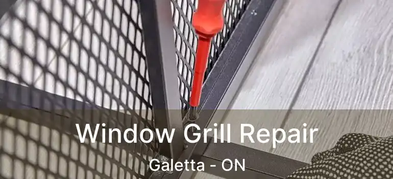  Window Grill Repair Galetta - ON
