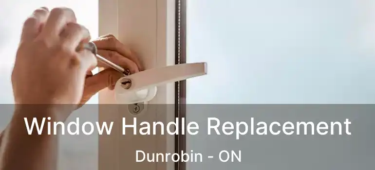  Window Handle Replacement Dunrobin - ON