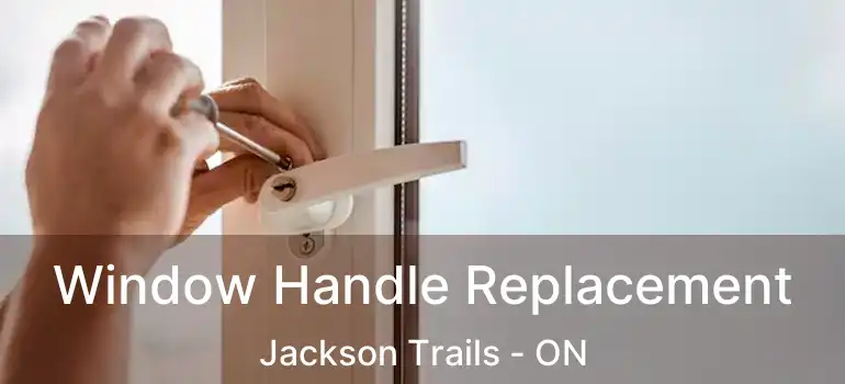  Window Handle Replacement Jackson Trails - ON
