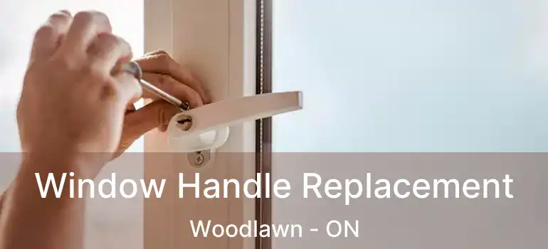  Window Handle Replacement Woodlawn - ON