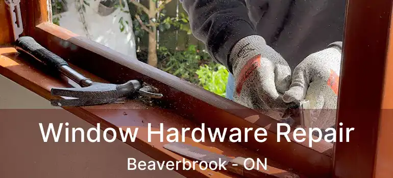  Window Hardware Repair Beaverbrook - ON