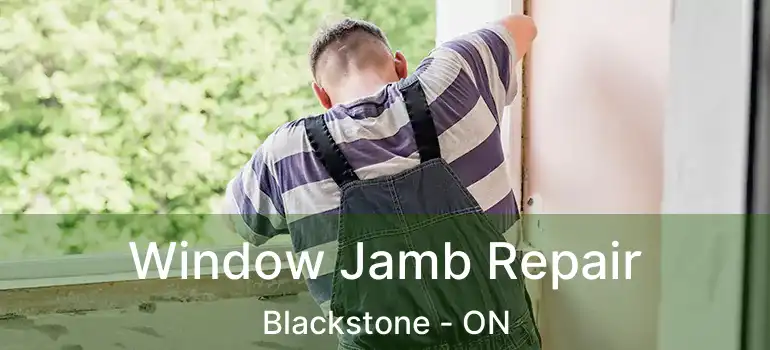  Window Jamb Repair Blackstone - ON