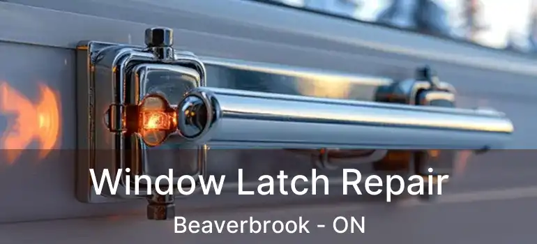  Window Latch Repair Beaverbrook - ON