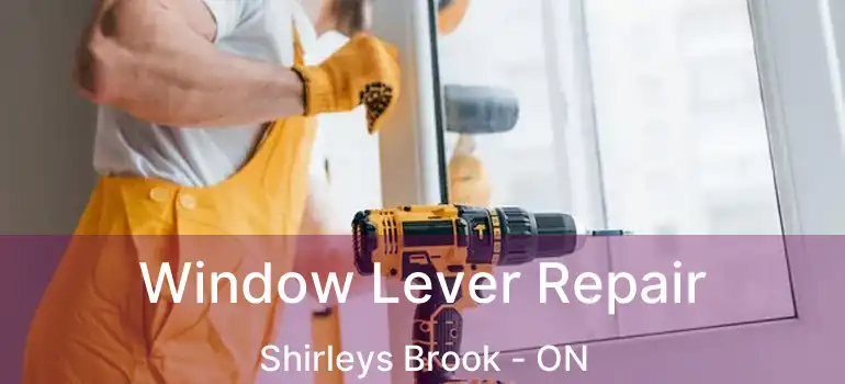  Window Lever Repair Shirleys Brook - ON