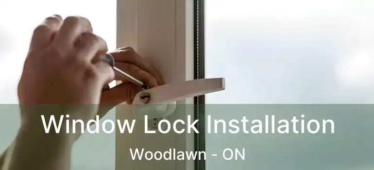  Window Lock Installation Woodlawn - ON