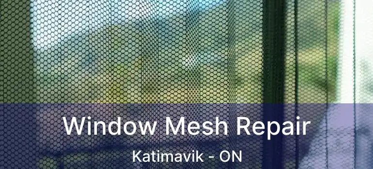  Window Mesh Repair Katimavik - ON