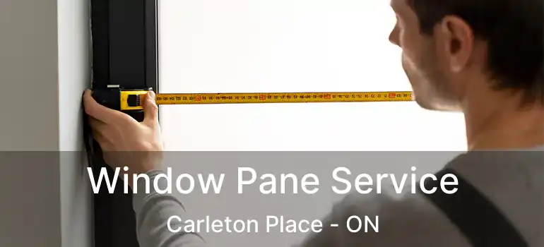  Window Pane Service Carleton Place - ON