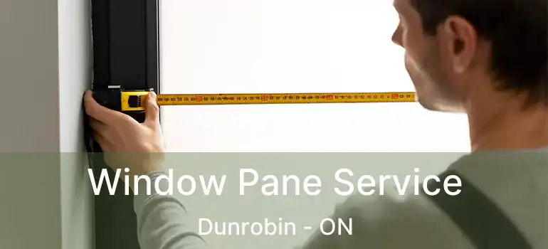  Window Pane Service Dunrobin - ON