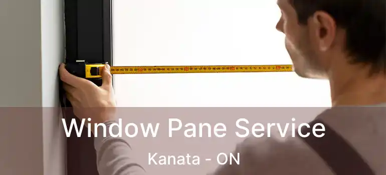  Window Pane Service Kanata - ON