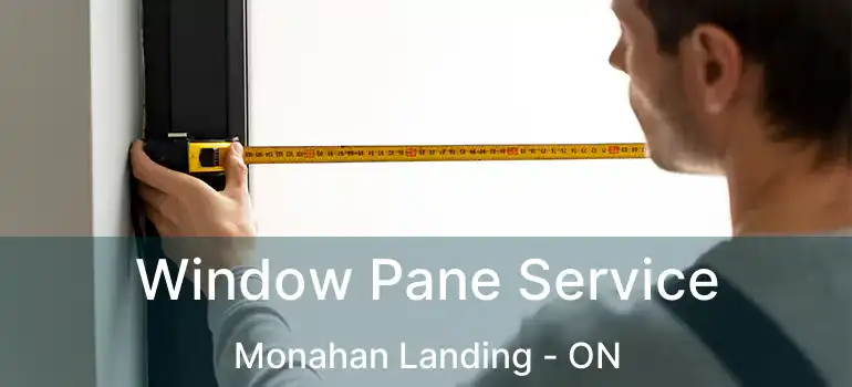  Window Pane Service Monahan Landing - ON