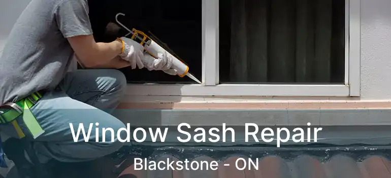  Window Sash Repair Blackstone - ON