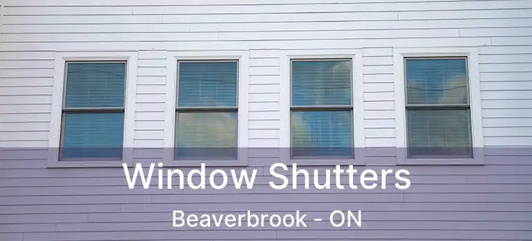  Window Shutters Beaverbrook - ON