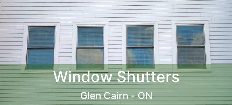  Window Shutters Glen Cairn - ON
