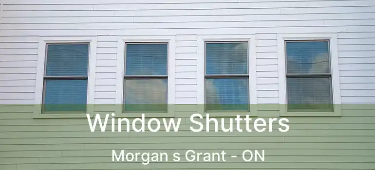  Window Shutters Morgan s Grant - ON