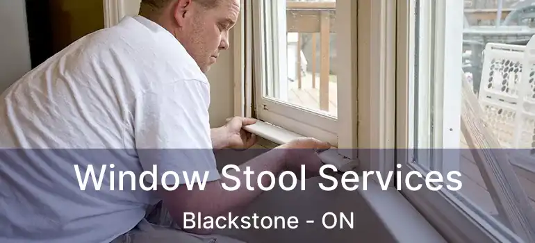  Window Stool Services Blackstone - ON