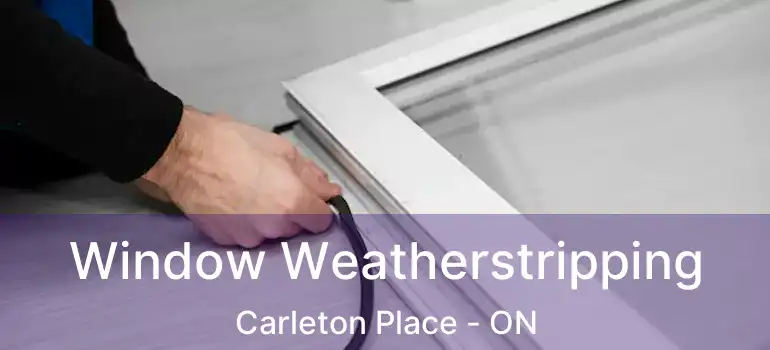  Window Weatherstripping Carleton Place - ON