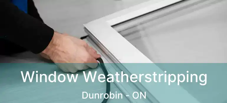  Window Weatherstripping Dunrobin - ON