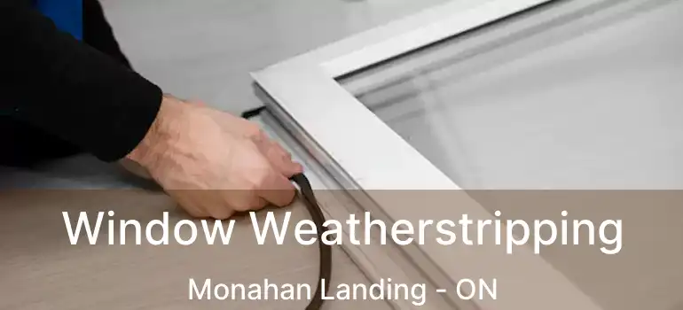  Window Weatherstripping Monahan Landing - ON