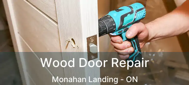  Wood Door Repair Monahan Landing - ON
