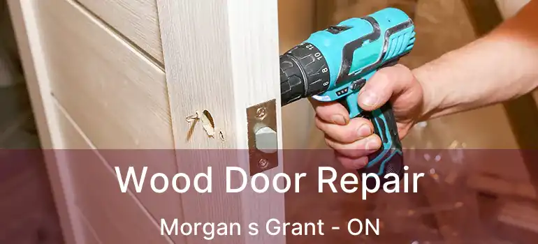  Wood Door Repair Morgan s Grant - ON